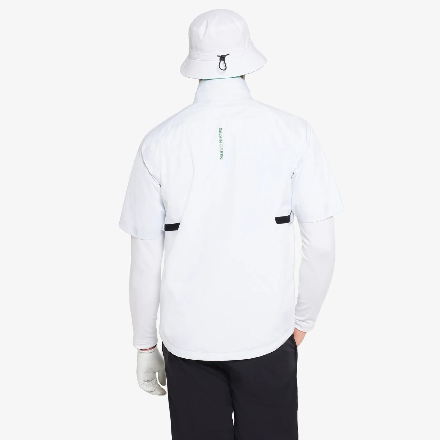 Waterproof short sleeve golf jacket